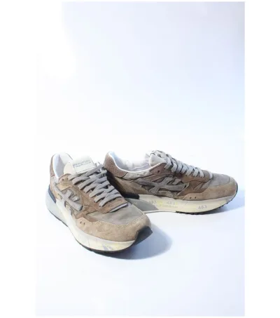 Premiata Mick 8437, sneakers voor heren in beige, foto 1 van 2