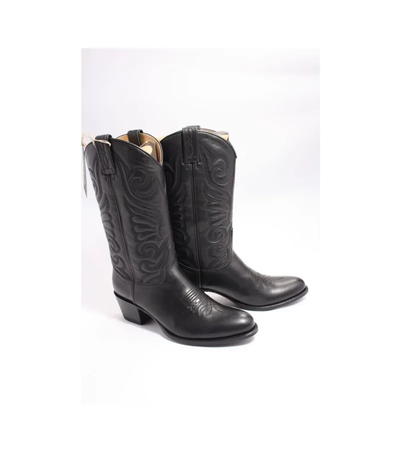 Sendra 11627, laarzen voor dames in zwart