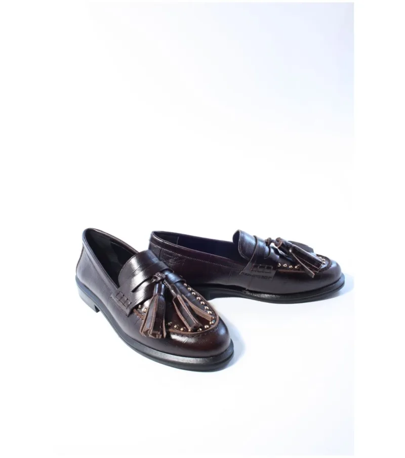 Toral TL-Billy, instappers & loafers voor dames in bruin