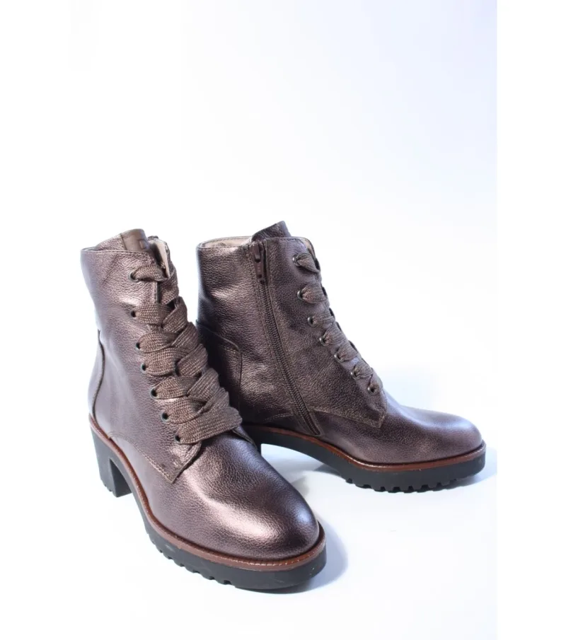 DL Sport 6796, enkellaarsjes & boots voor dames in brons