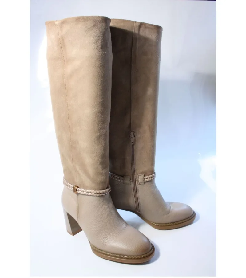 Hispanitas HI265079 ALABAMA, laarzen voor dames in taupe