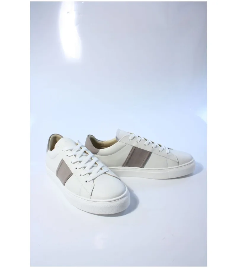 Nubikk Jase Morris, sneakers voor heren in wit
