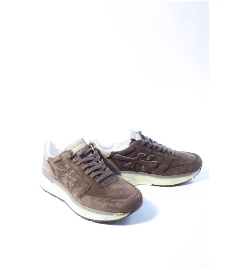 Premiata Mick 7898, sneakers voor heren in bruin