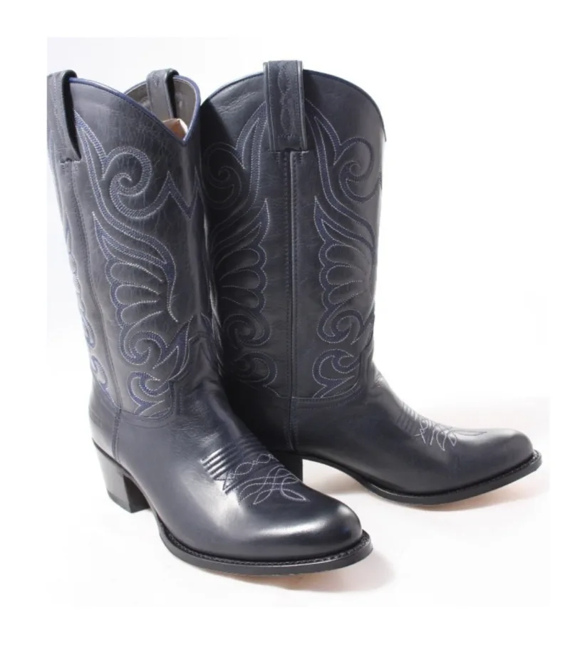 Sendra 11627, laarzen voor dames in blauw