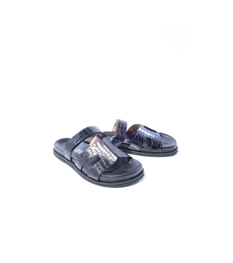 Bibi Lou 525Z55VK, slippers voor dames in zwart
