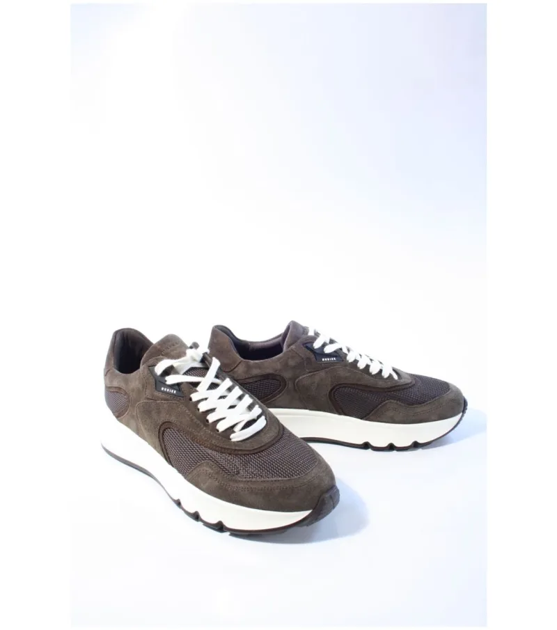 Nubikk Luca Noa, sneakers voor heren in bruin