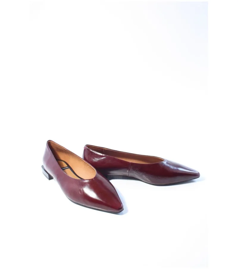 Angel Alarcon 26504 Nayu, ballerina's voor dames in bordeaux