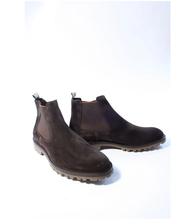 Floris Van Bommel 60018 Sturdi, enkellaarsjes & boots voor heren in bruin