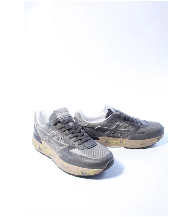 Premiata Mick 8451, sneakers voor heren in taupe