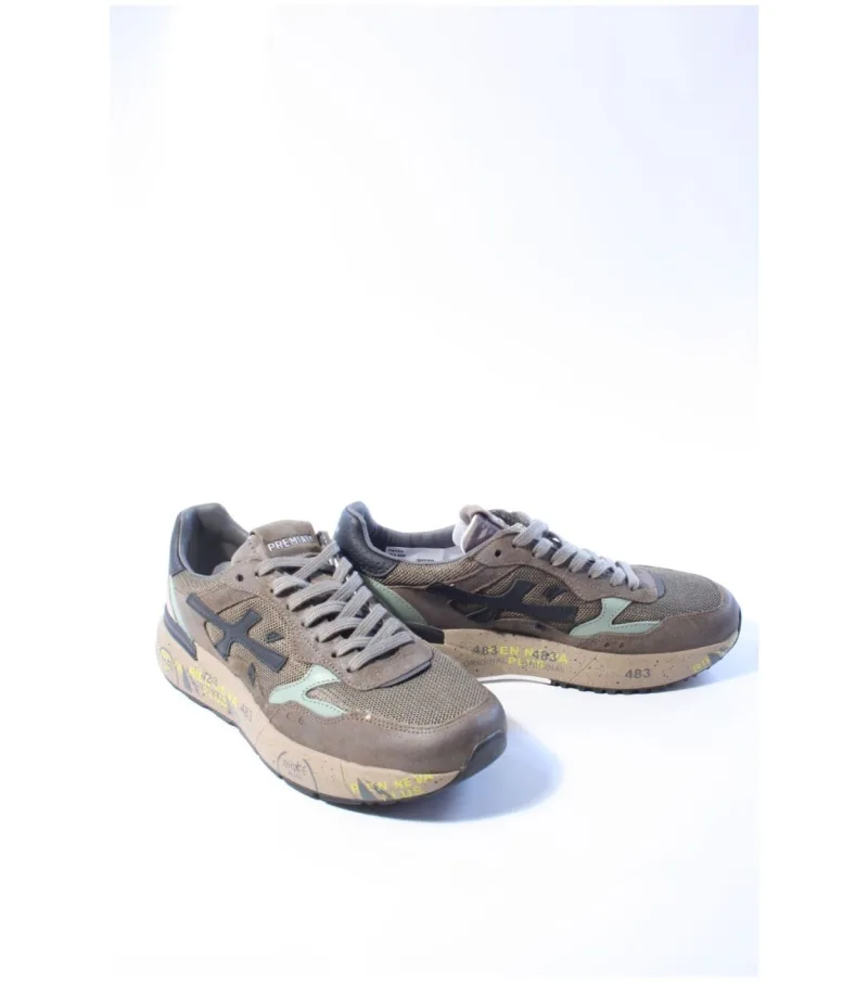 Premiata Mick 8436, sneakers voor heren in beige