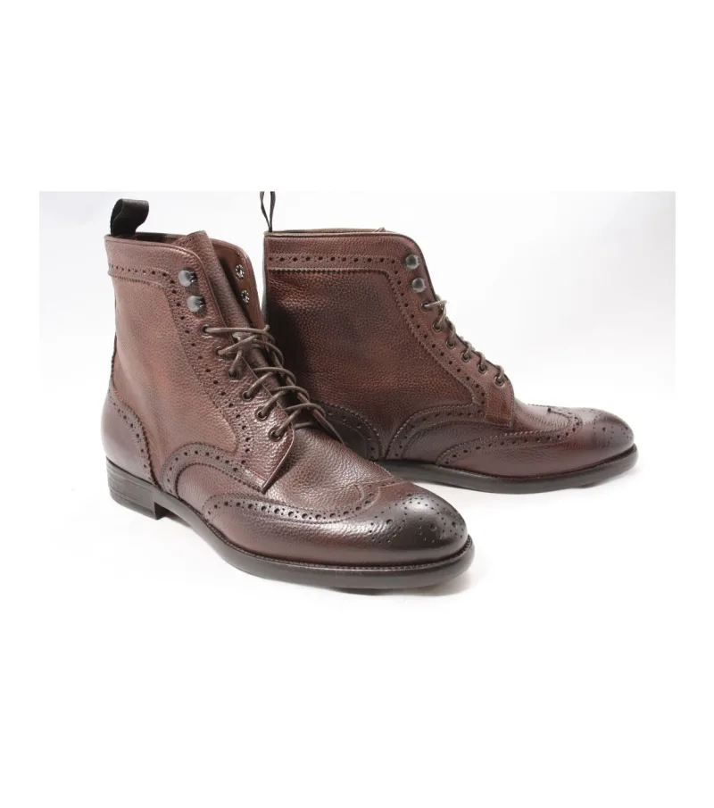 Barnello R296, enkellaarsjes & boots voor heren in bruin