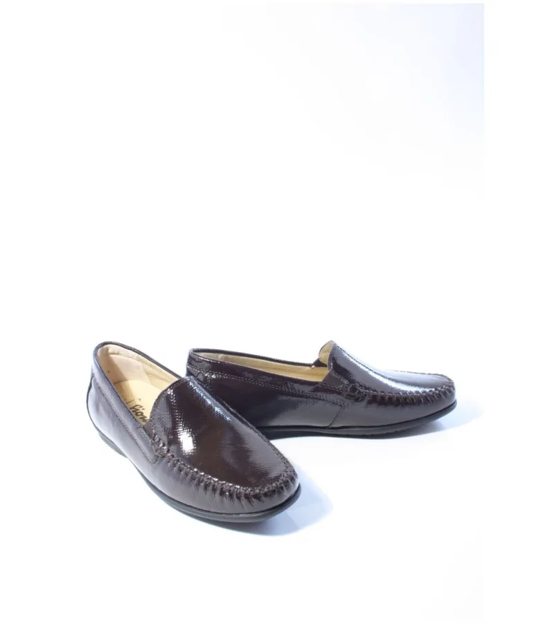 Sioux Cortizia-705-H, instappers & loafers voor dames in bruin