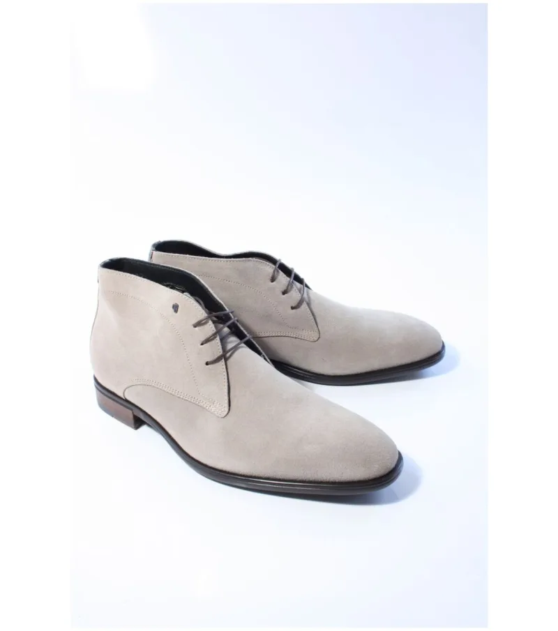 Floris Van Bommel 50043 Terra, enkellaarsjes & boots voor heren in gekleed beige