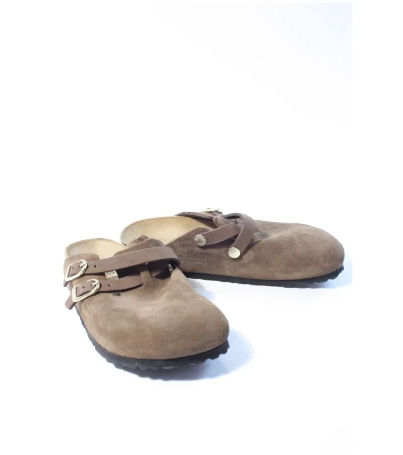 Birkenstock Blair, slippers voor dames in bruin