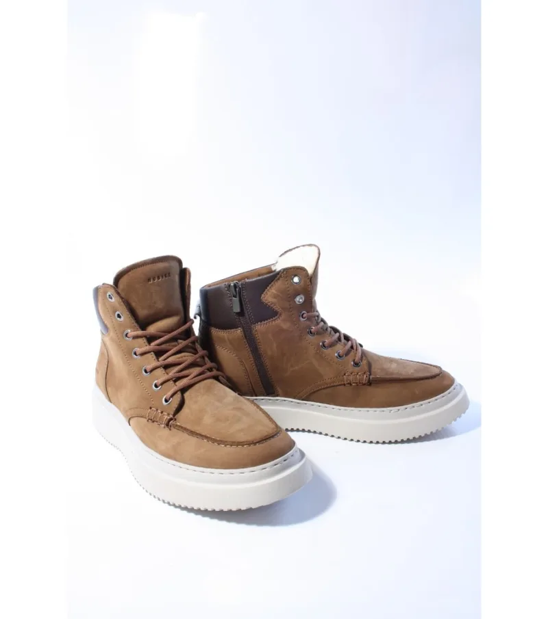 Nubikk boots sportief, enkellaarsjes & boots voor heren in cognac