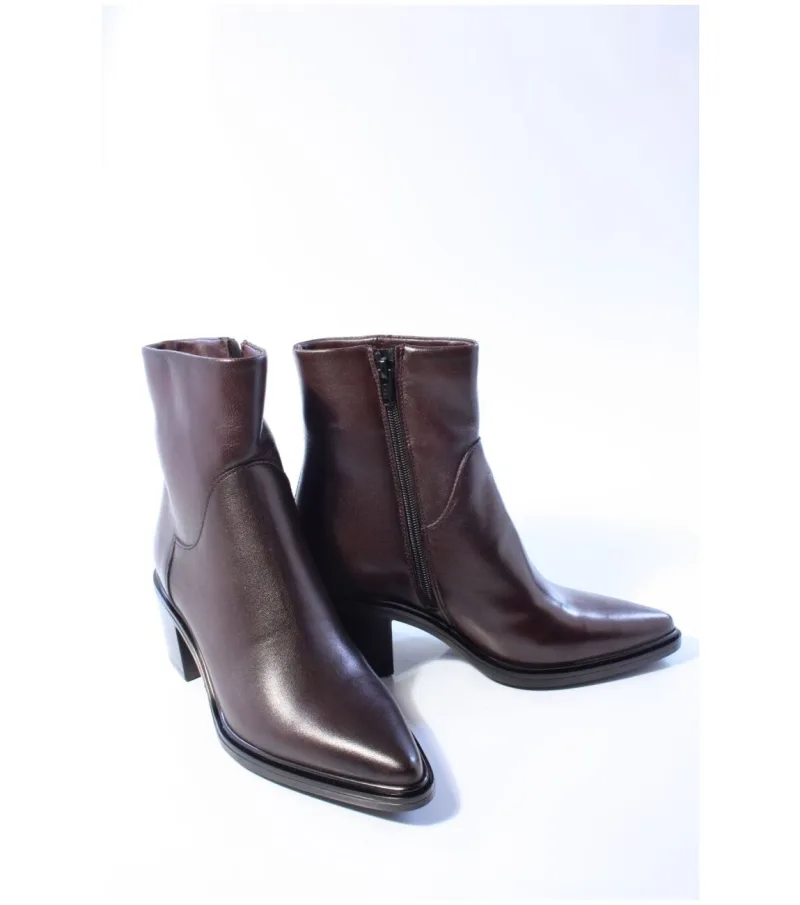 MJUS L39202, enkellaarsjes & boots voor dames in bordeaux