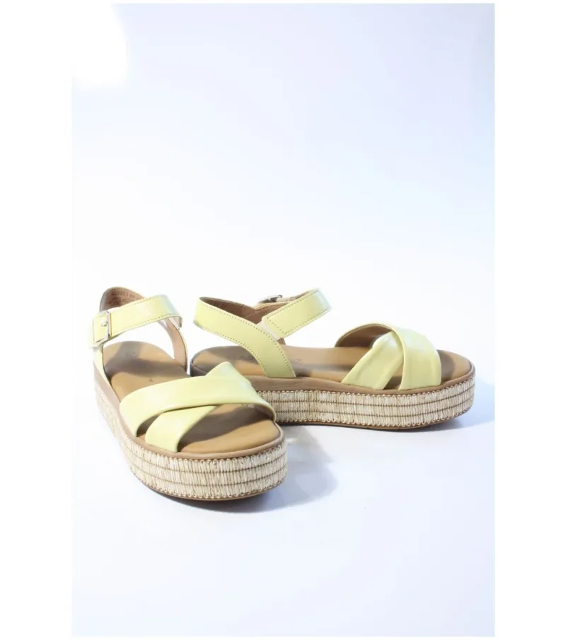 Gabor 84.563.23, sandalen voor dames in geel