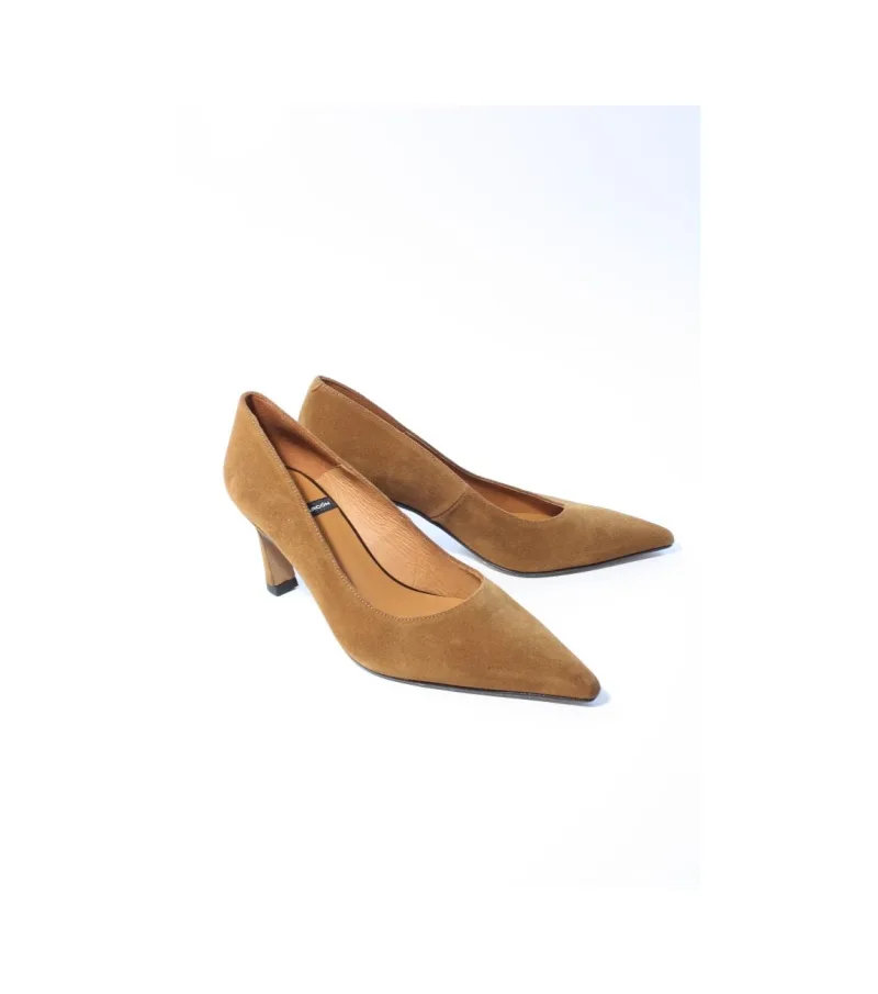 Angel Alarcon 25552, pumps voor dames in cognac