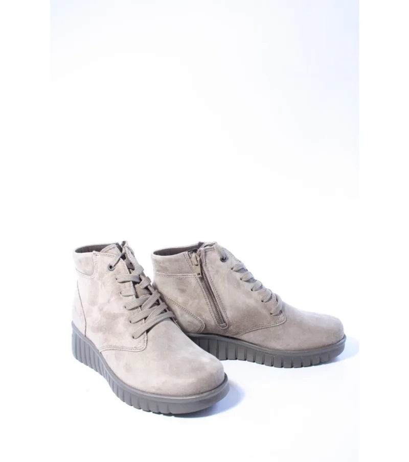 Hartjes Country 172.2202, enkellaarsjes & boots voor dames in taupe