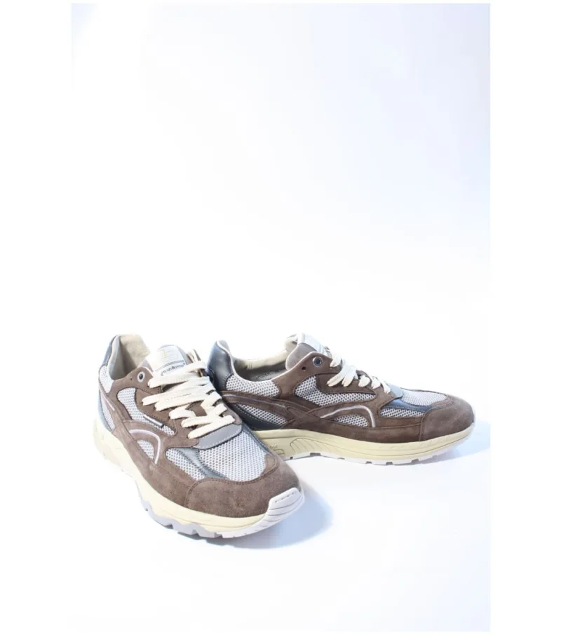 Floris Van Bommel 10258 De Rezer, sneakers voor heren in bruin