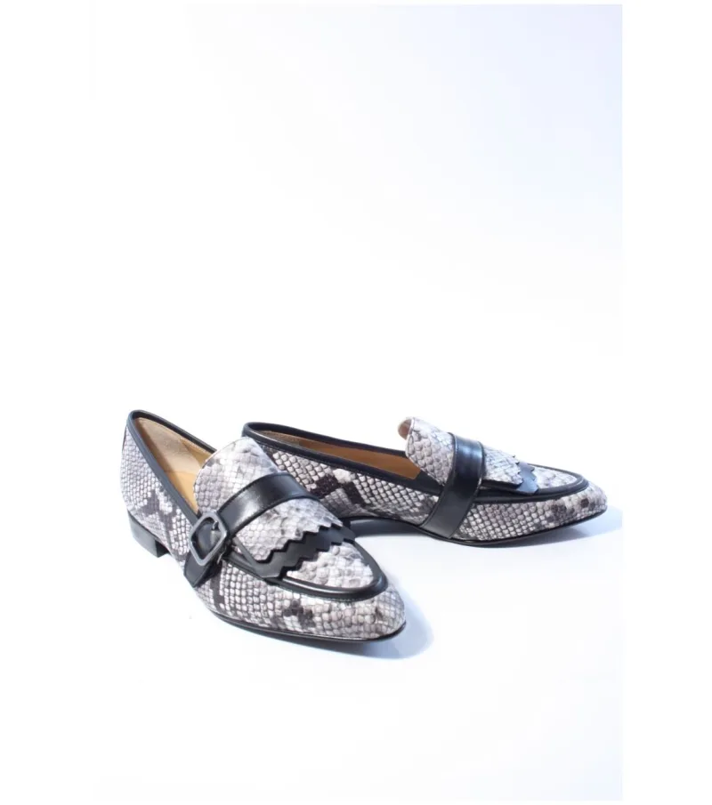 Nalini 26I028, instappers & loafers voor dames in grijs