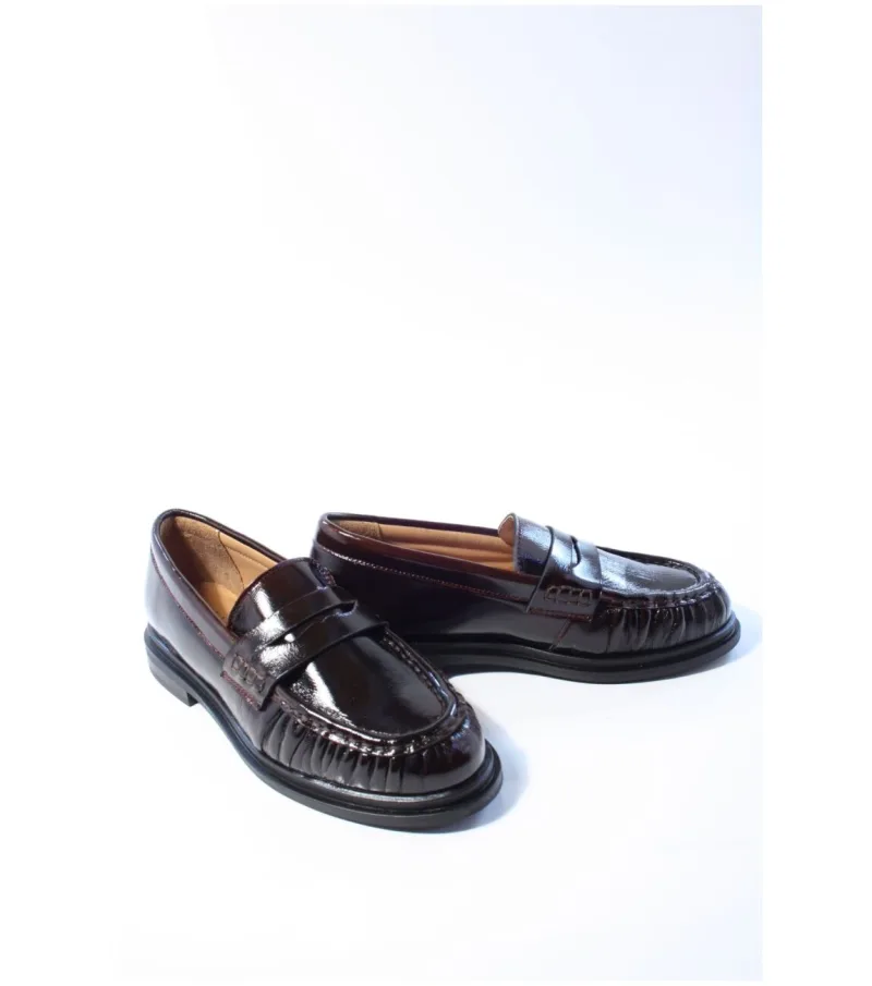 Via Vai 62444 Fae Sarah, instappers & loafers voor dames in bordeaux