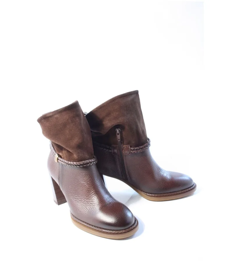 Hispanitas HI265132 ALABAMA, enkellaarsjes & boots voor dames in bruin