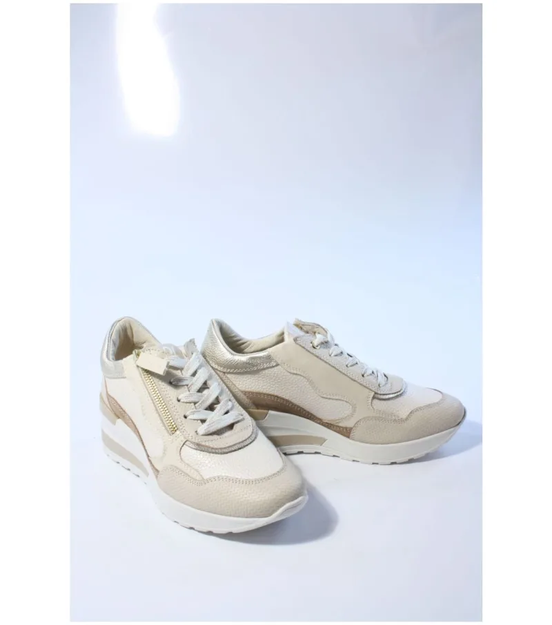 DL Sport 6999, sneakers voor dames in beige