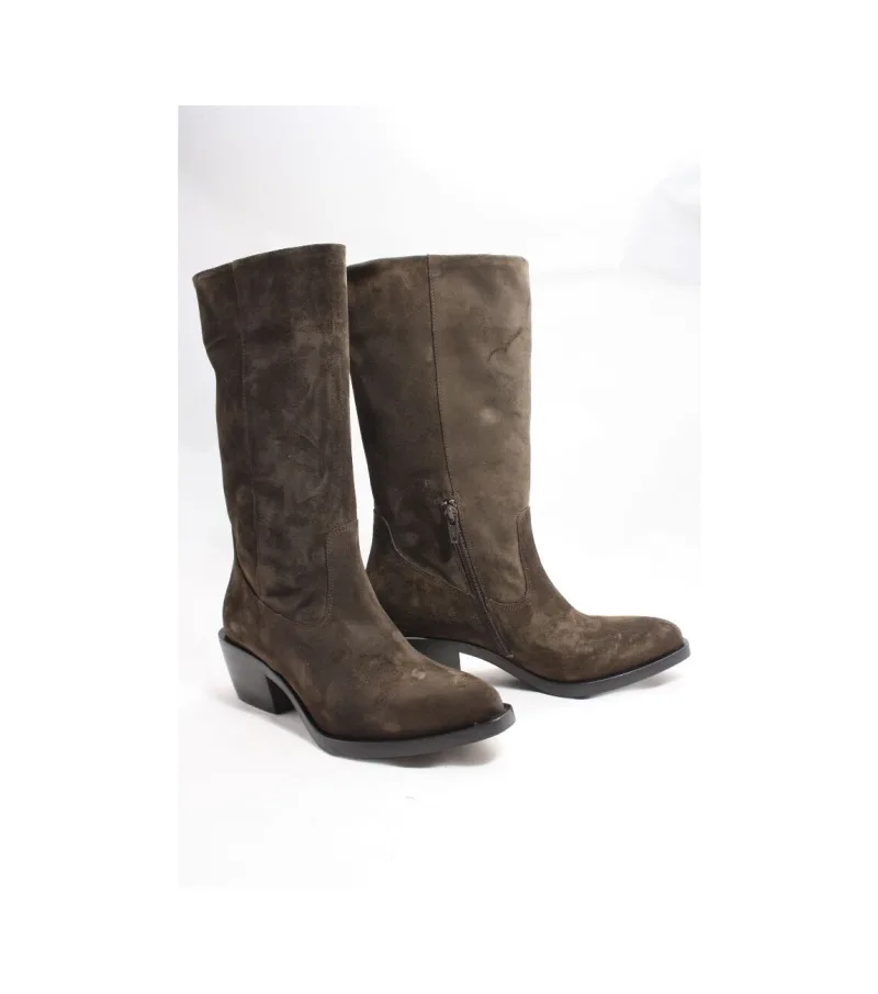 Via Vai 5508040, laarzen voor dames in groen