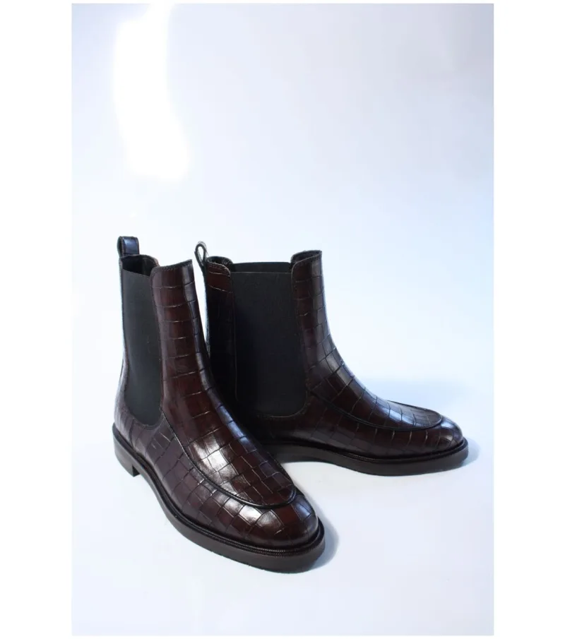 Pertini 33259, enkellaarsjes & boots voor dames in bruin