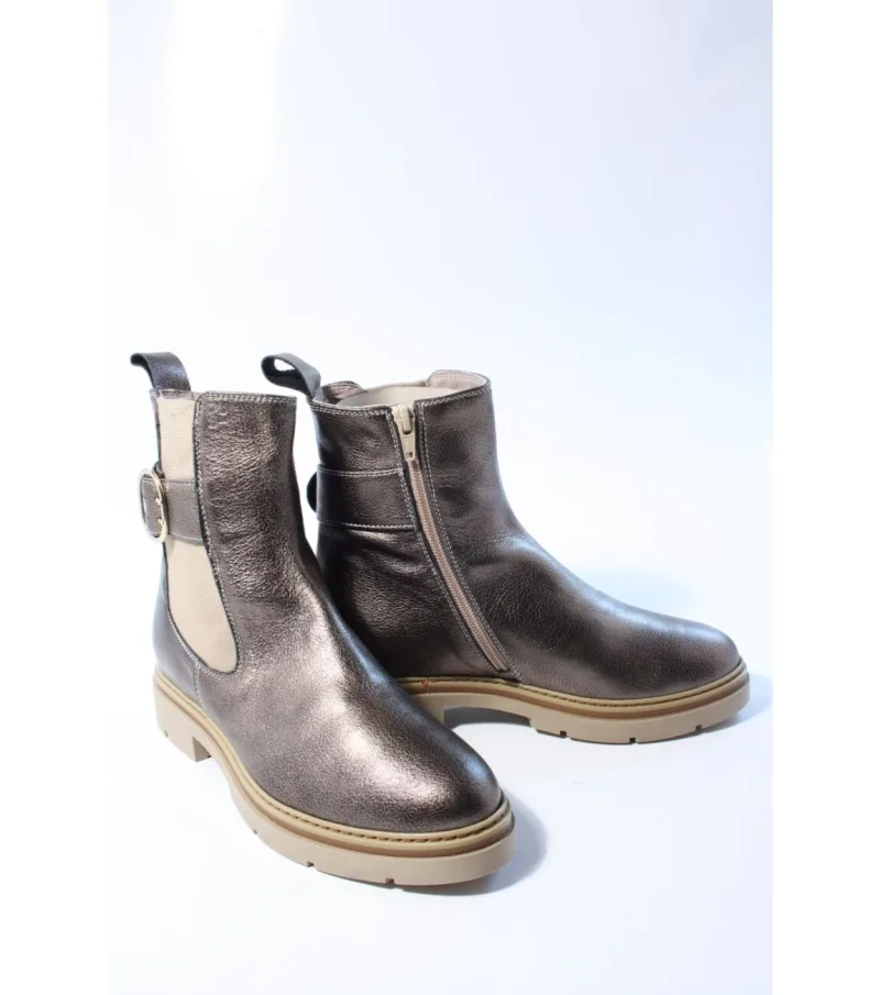 DL Sport 6771, enkellaarsjes & boots voor dames in brons