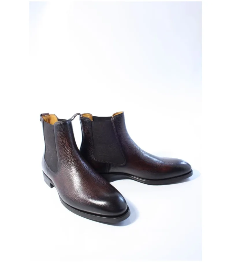 Magnanni 26319, enkellaarsjes & boots voor heren in bruin