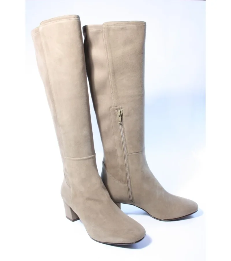 Nalini 2621, laarzen voor dames in taupe
