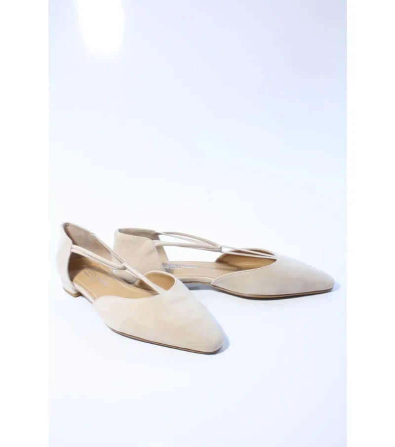 Nalini 26E022, instappers & loafers voor dames in beige