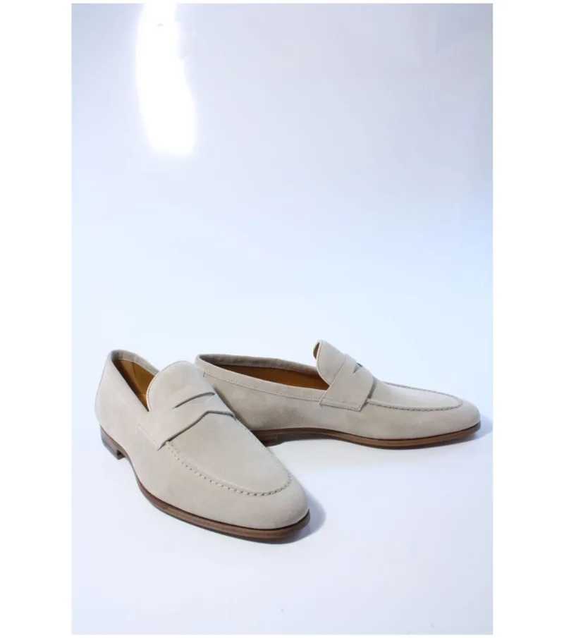 Magnanni 23802, instappers & loafers voor heren in beige