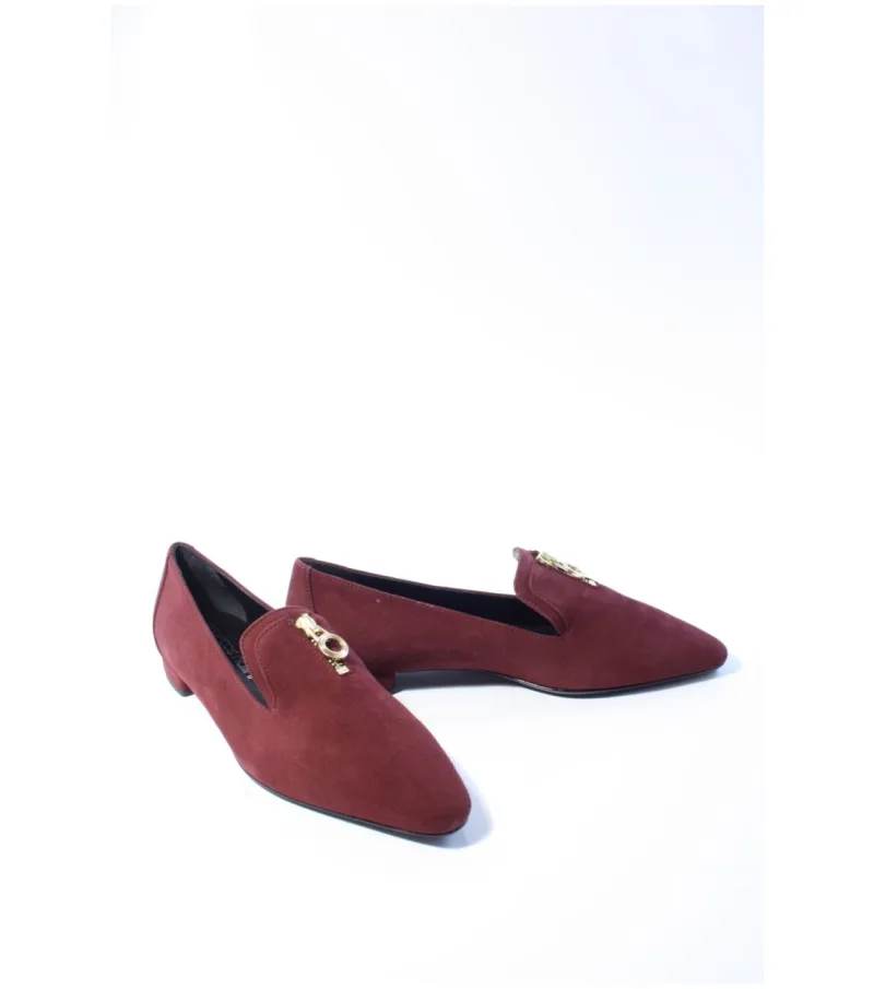 Nalini 19I020, instappers & loafers voor dames in bordeaux