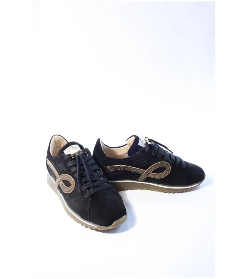Via Vai 62471 Mikki Eve, sneakers voor dames in zwart