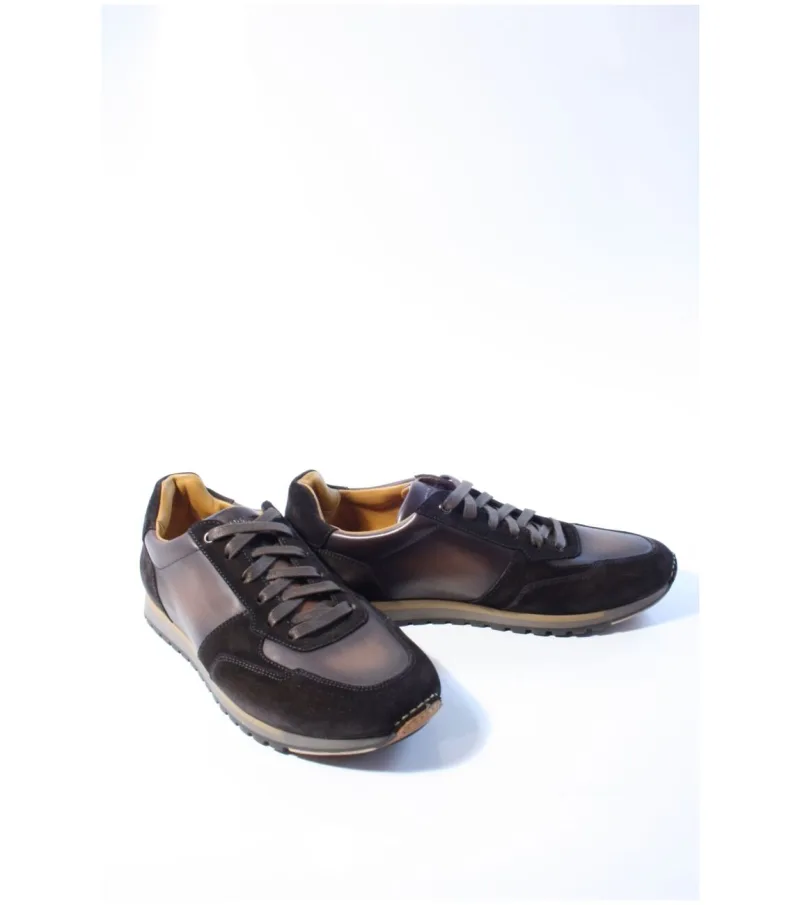 Magnanni 26771, sneakers voor heren in bruin