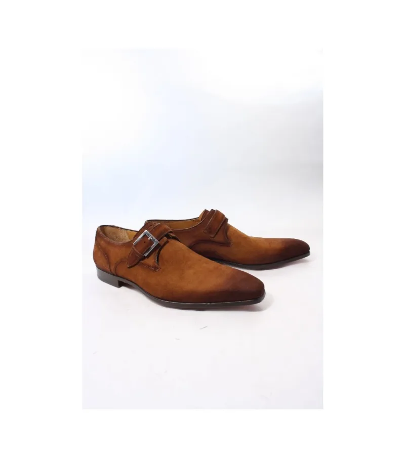 Magnanni 11837, nette schoenen voor heren in cognac