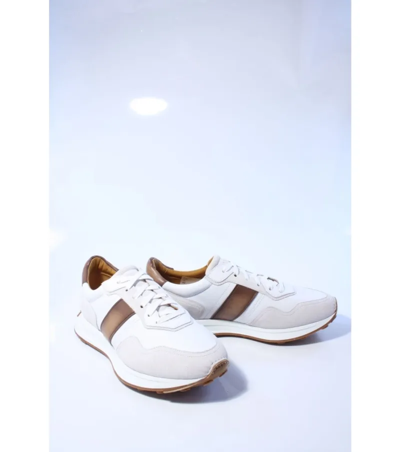 Magnanni 25361, sneakers voor heren in wit