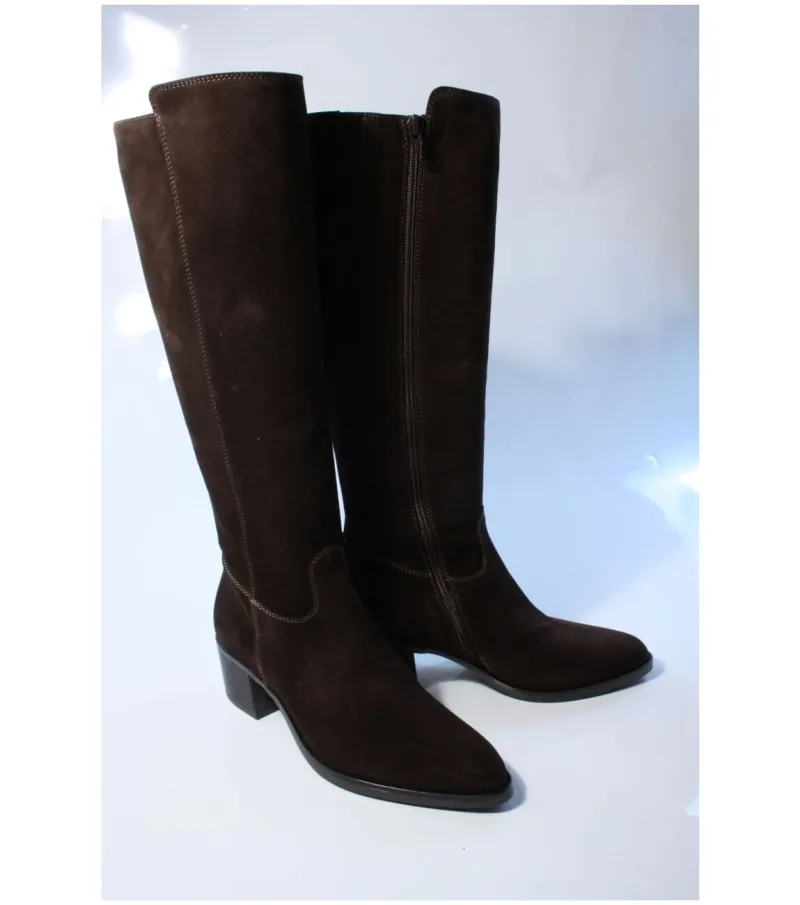 DL Sport 6824 Versione 02, laarzen voor dames in bruin