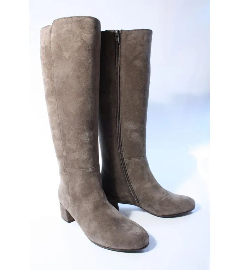 Gabor 75.688.14, laarzen voor dames in taupe