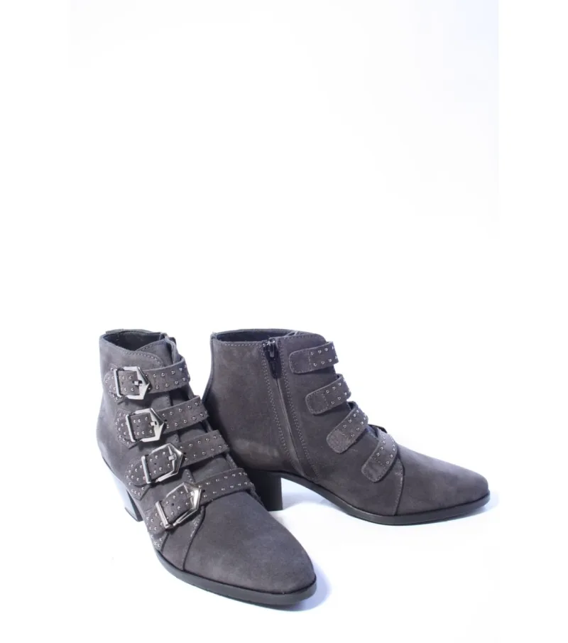 Pertini 12368, enkellaarsjes & boots voor dames in grijs