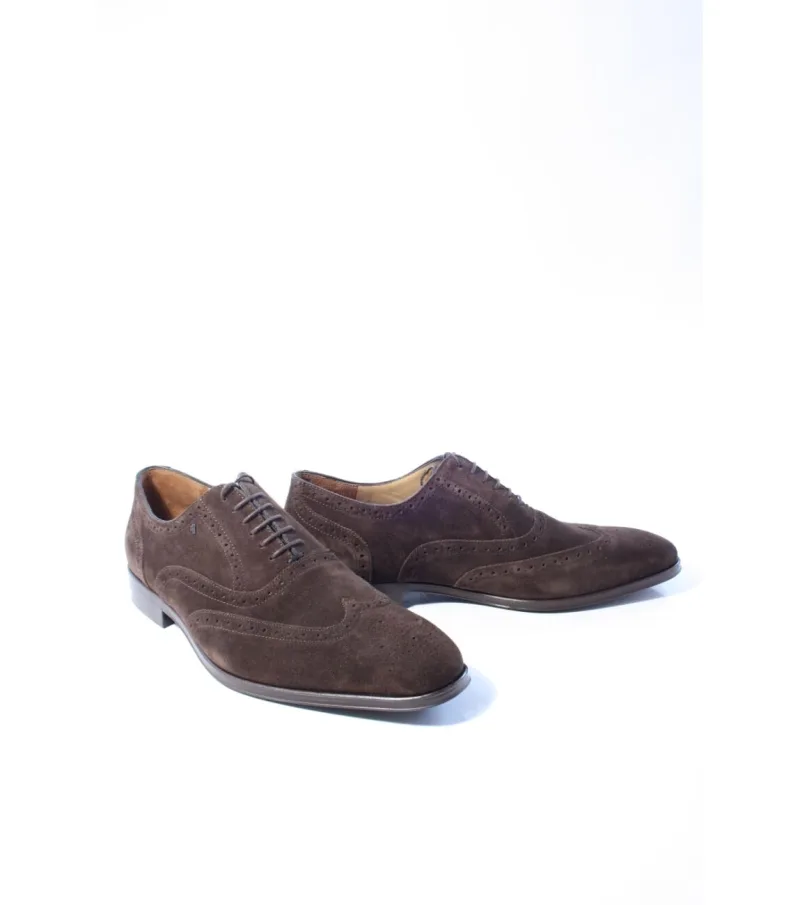 Floris Van Bommel SBM-30130, veterschoenen voor heren in bruin