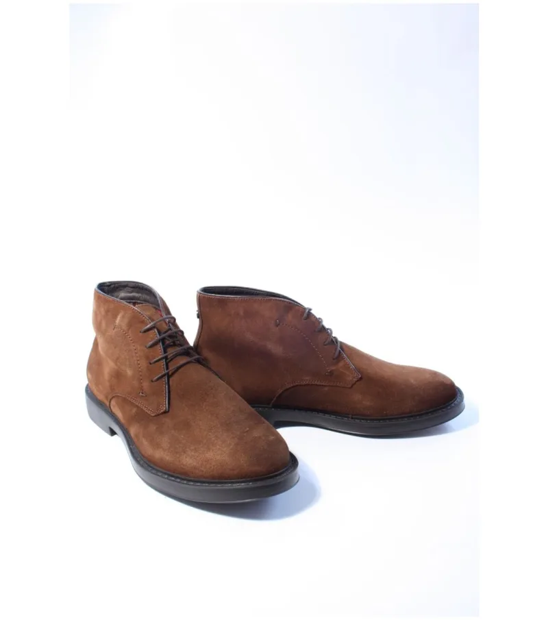 Greve 1546.01 -RF RJ, veterschoenen voor heren in bruin