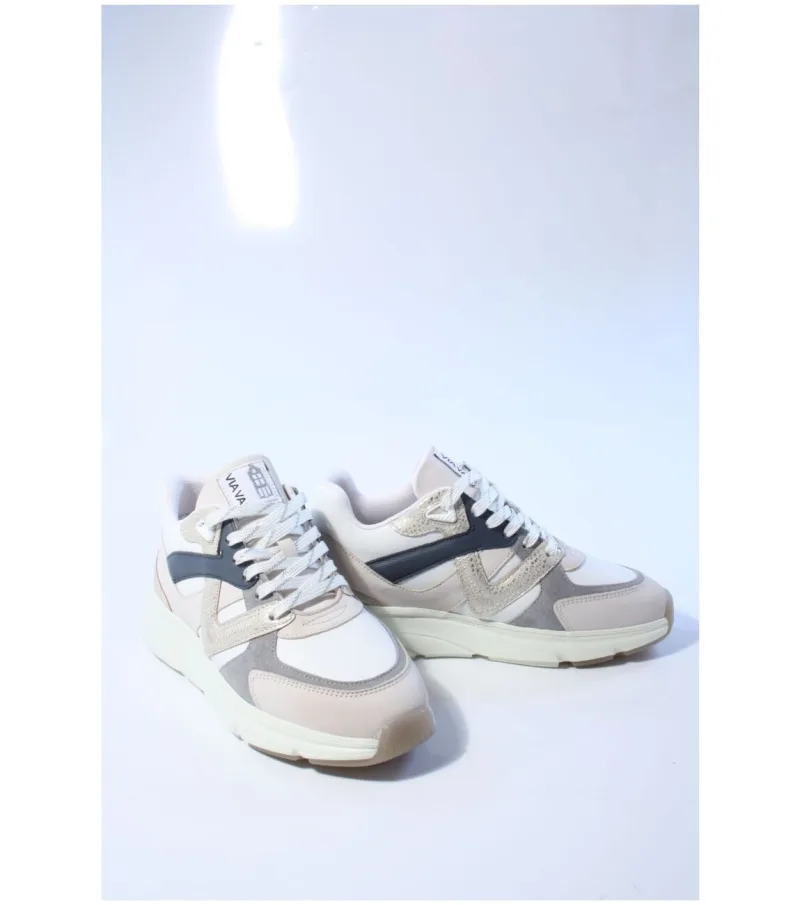 Via Vai 62184 Vic Kyro, sneakers voor dames in beige