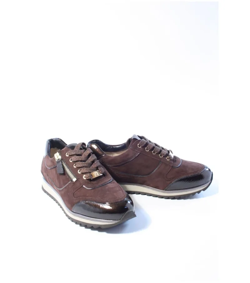 Hassia 302032 Porto, sneakers voor dames in bruin