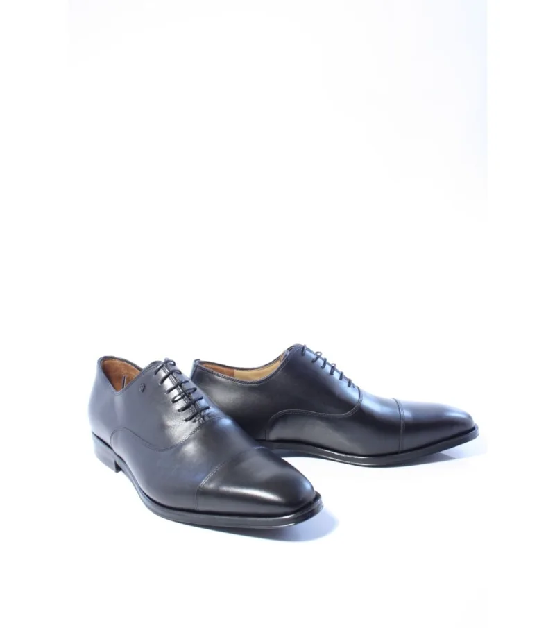 Van Bommel SBM-30088, veterschoenen voor heren in zwart