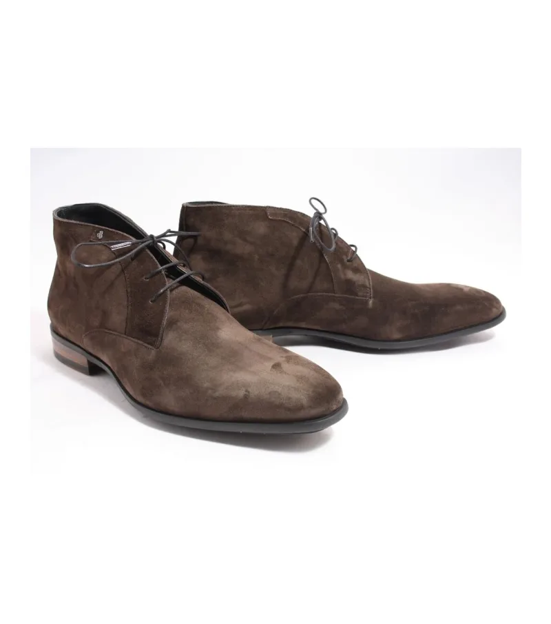 Van Bommel SBM-50022-21-01, enkellaarsjes & boots voor heren in bruin