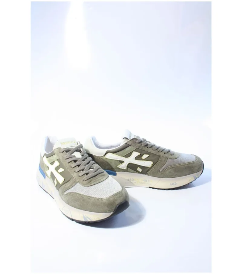 Premiata MICK 8086, sneakers voor heren in groen